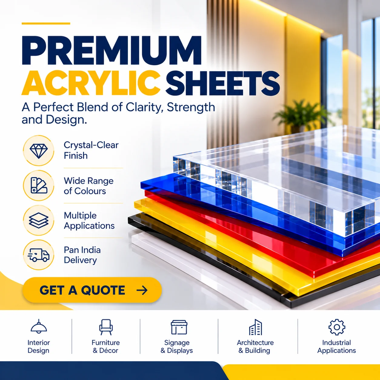 Premium Acrylic Sheets Showcase